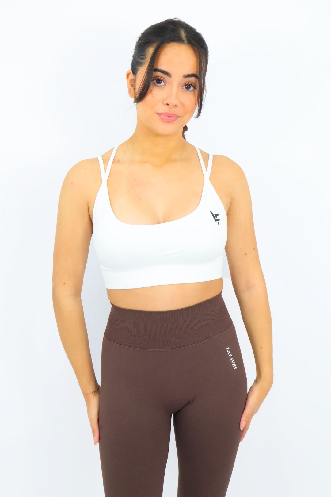 Snow White Sports Bra
