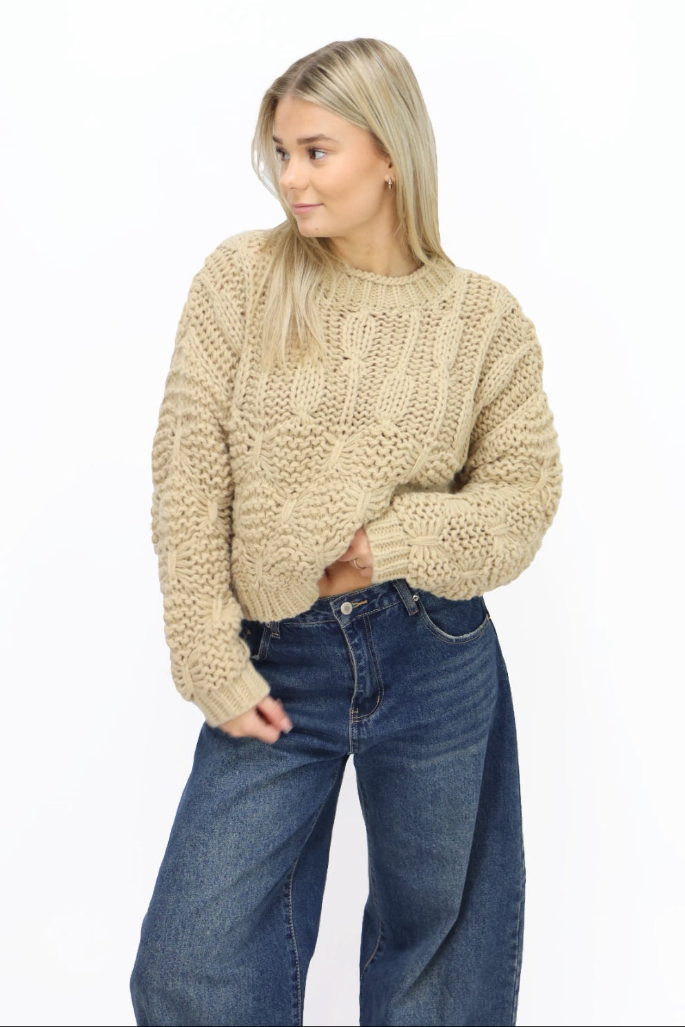 Lottie sweater - Taupe