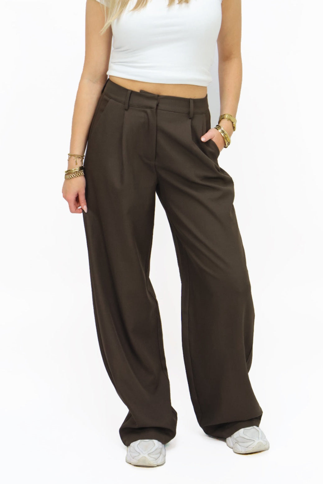Vivie pantalon - Brown