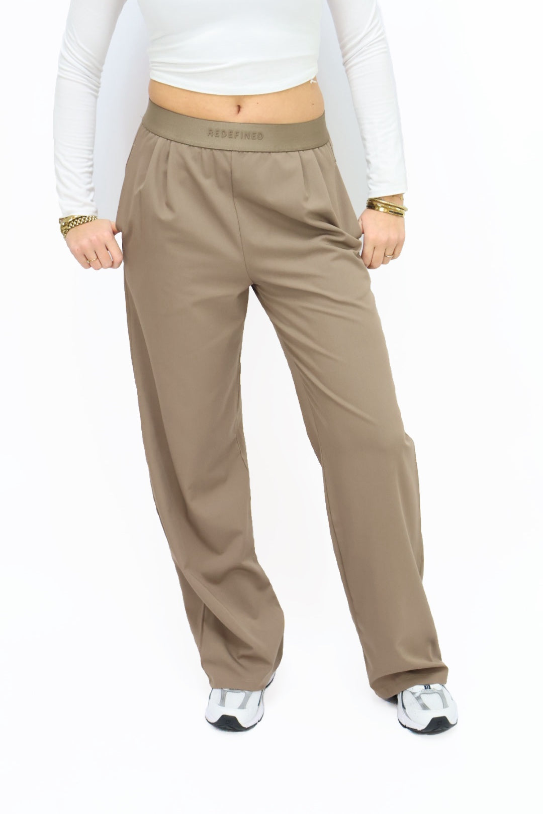 Redefined pants - Taupe