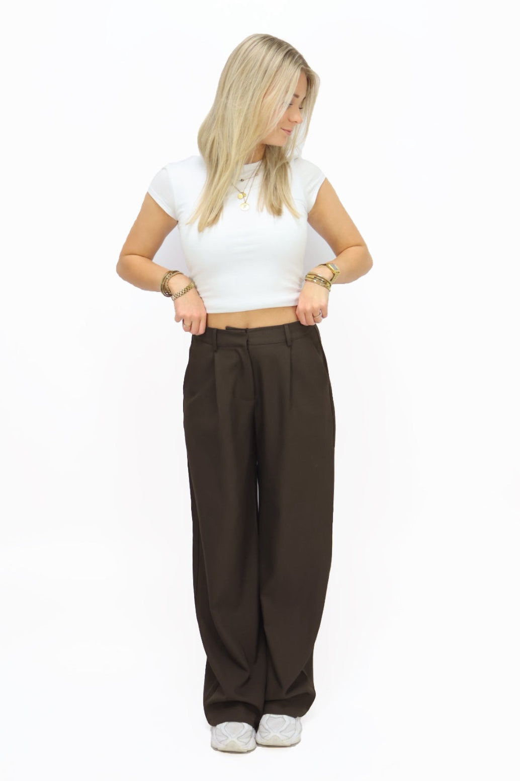 Vivie pantalon - Brown