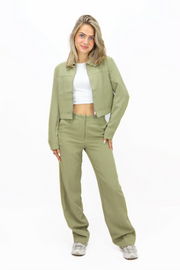 Rhea Pantalon - Sage Green