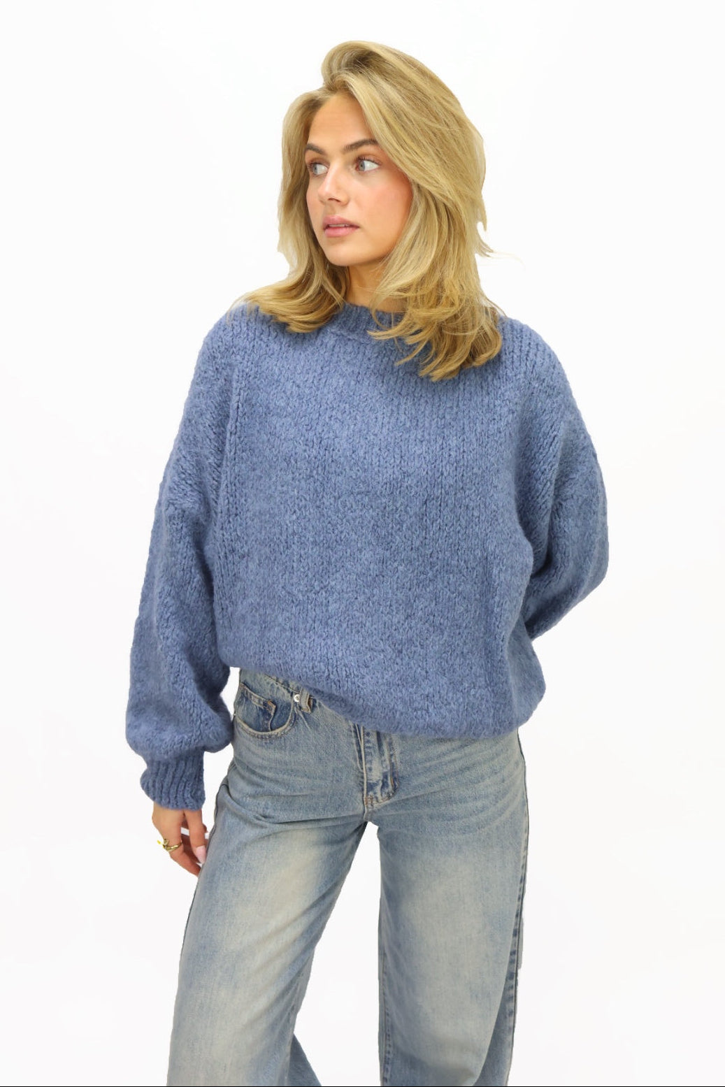 Get comfy knit - Denim