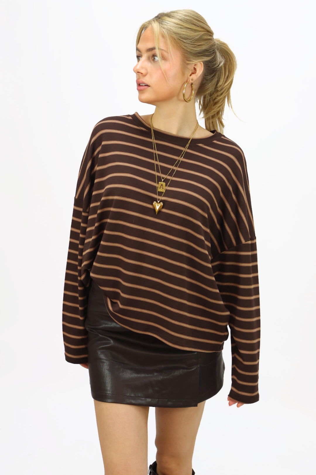 Jade longsleeve - Brown