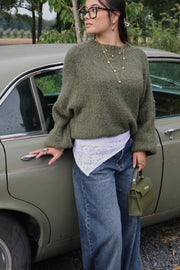 Get comfy knit - Army green