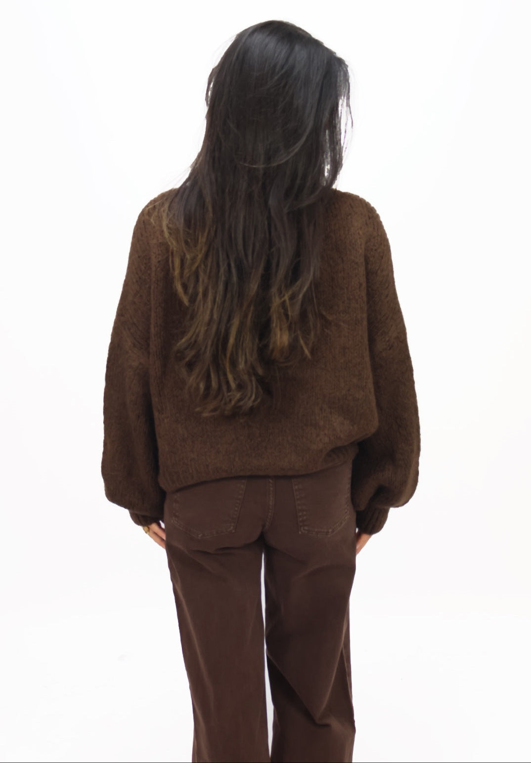Get Comfy Knit - Chocolate Brown