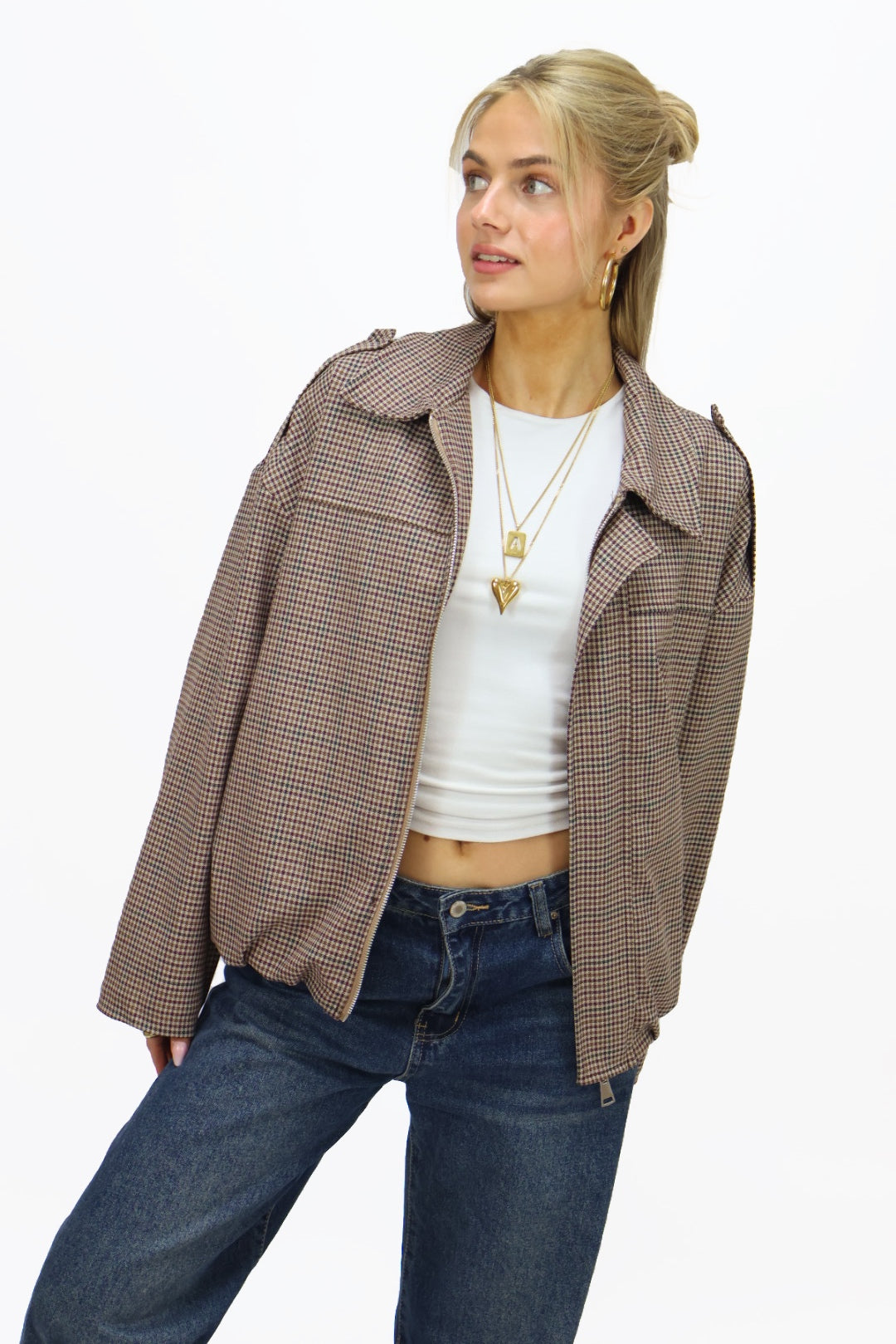 Freya jacket - Brown