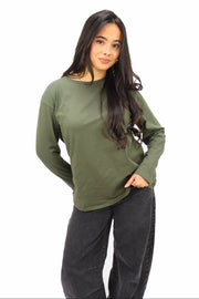 Basic Longsleeve - Army Green