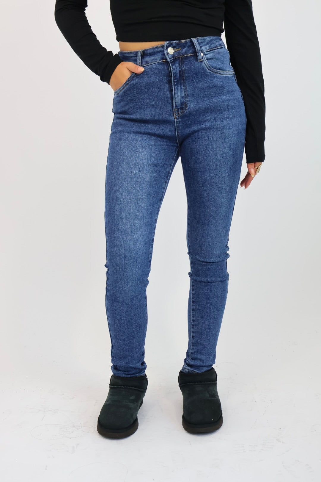 Pip Skinny Jeans - Washed Blue | DJ2389