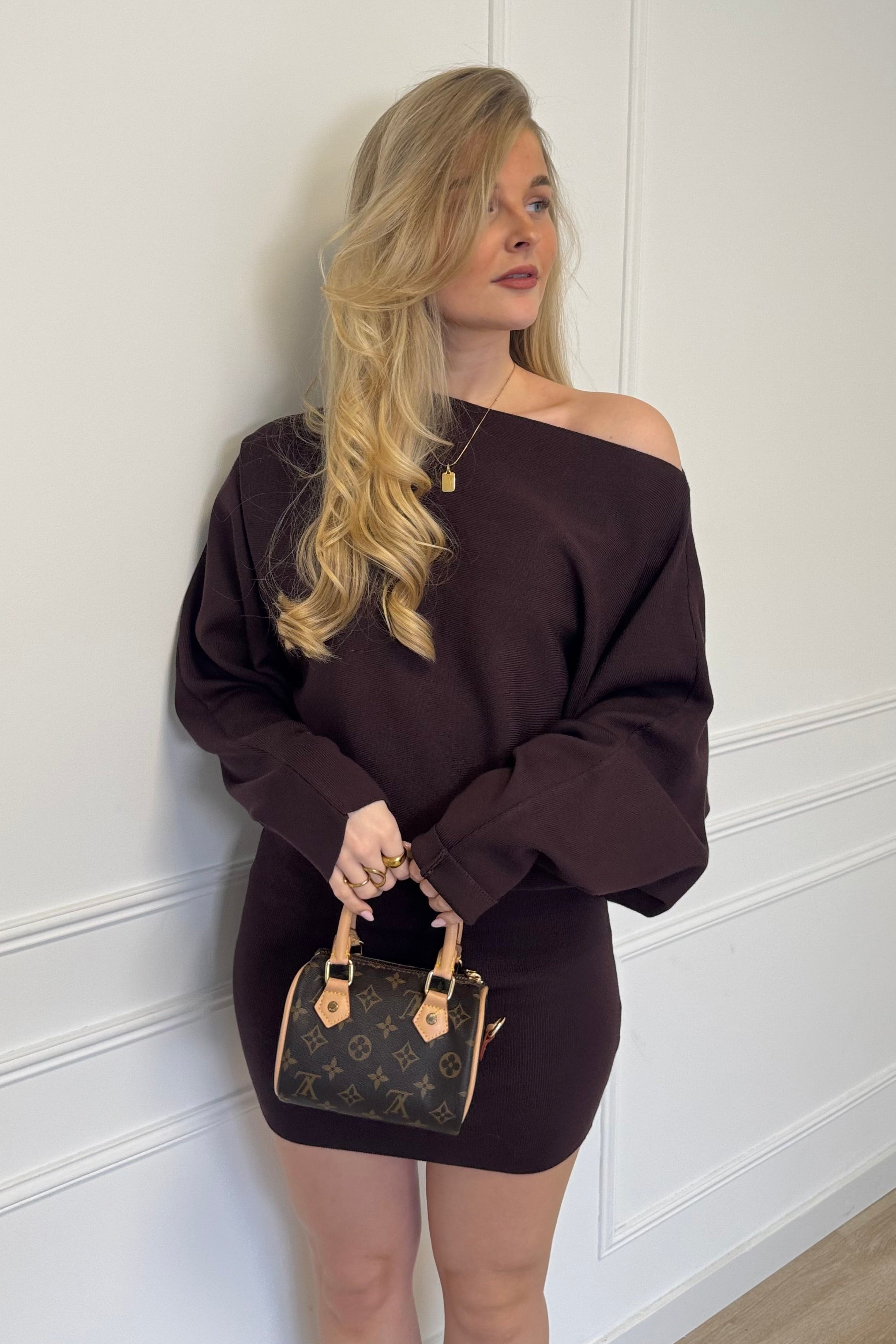 Loesje dress - Brown