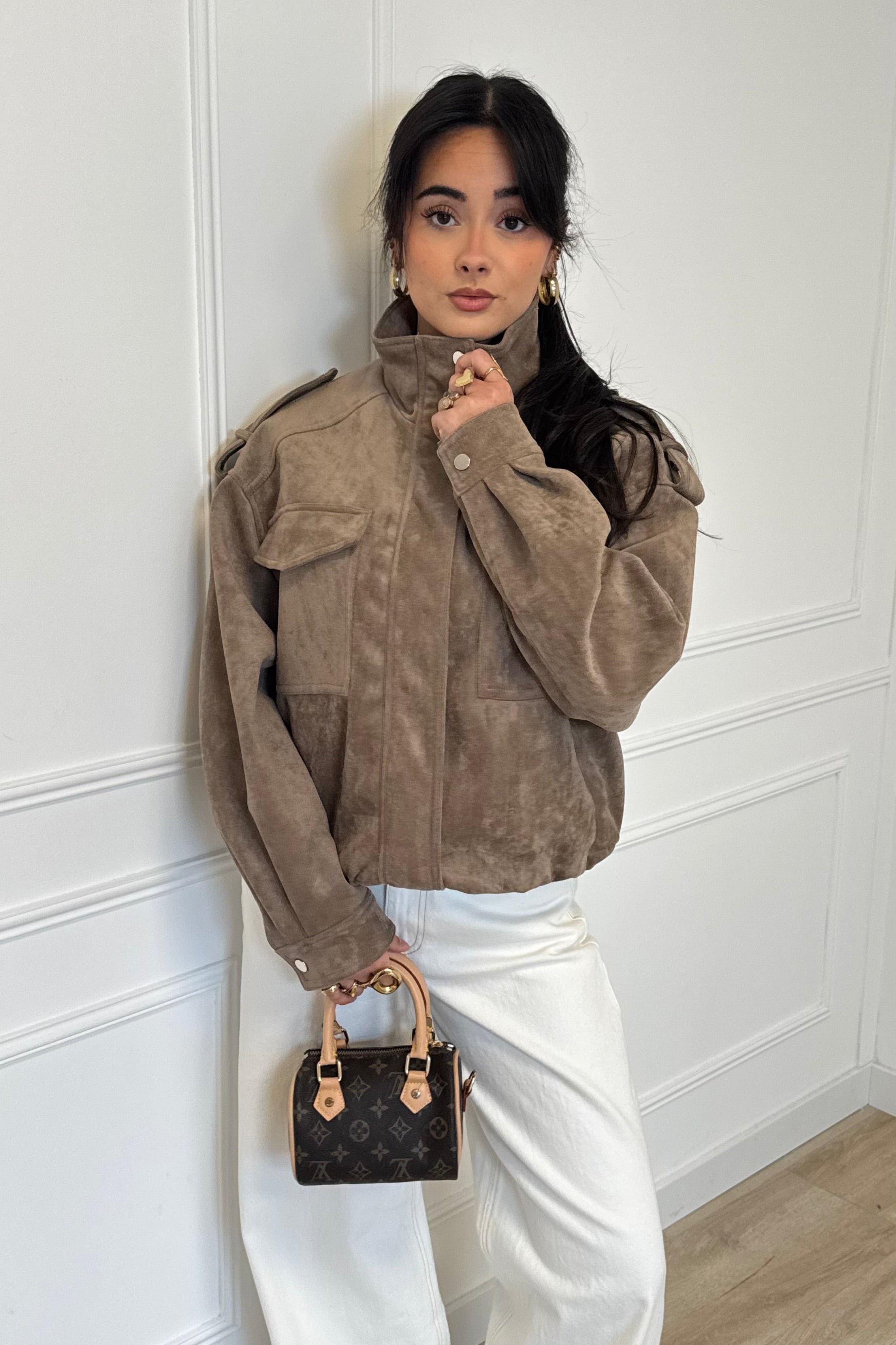 Alora Jacket - Taupe