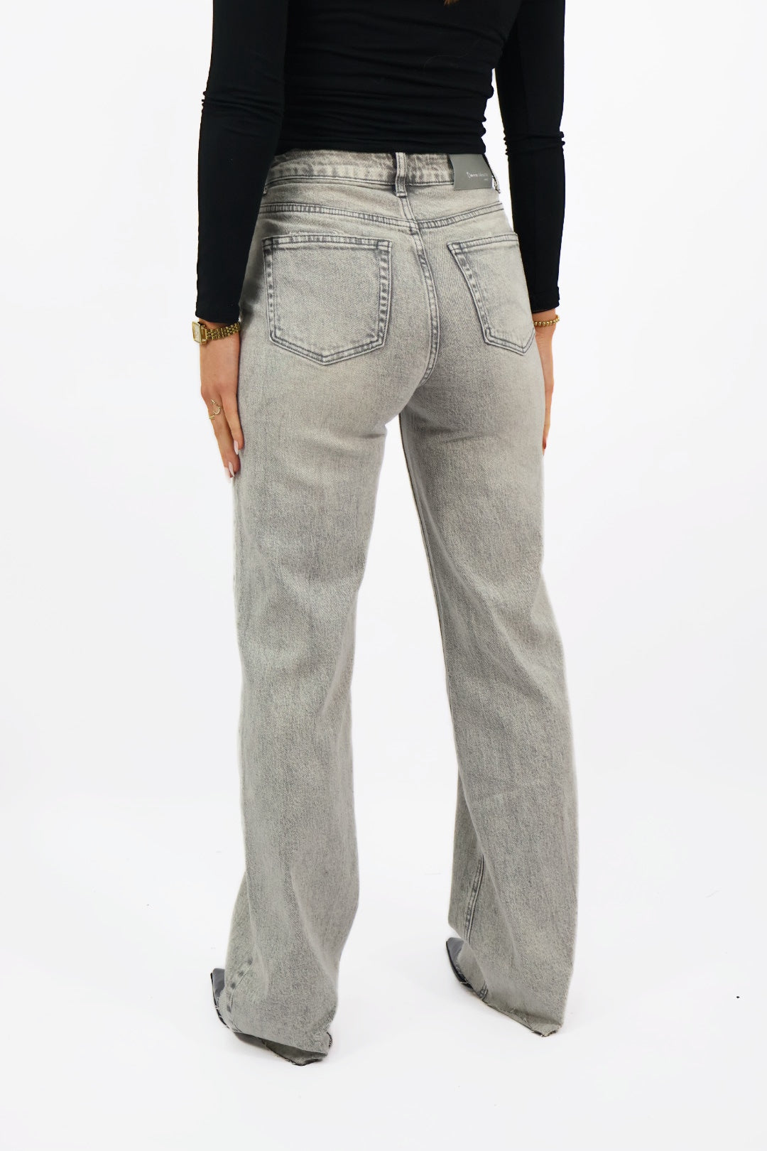 Yara Jeans Tall - Grey | W3636-8