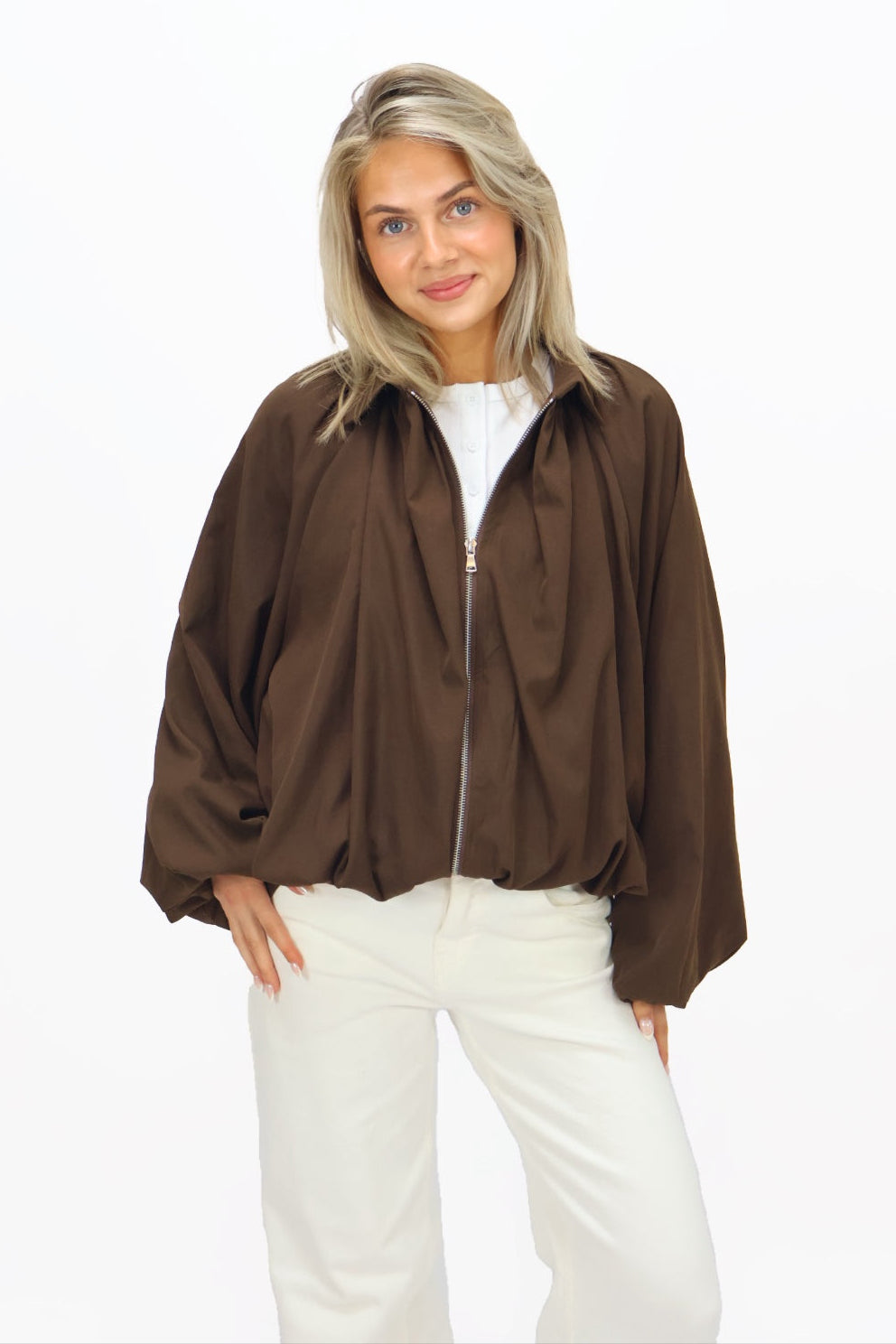 Maud Jacket - Brown | Ambika