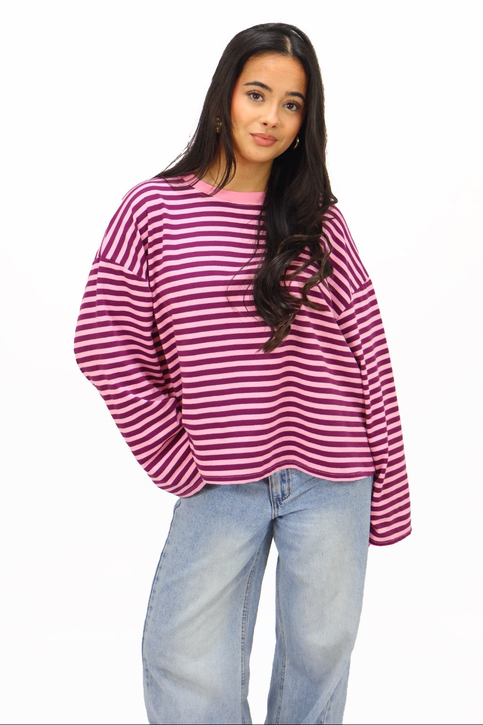 Beau longsleeve - Pink/Purple