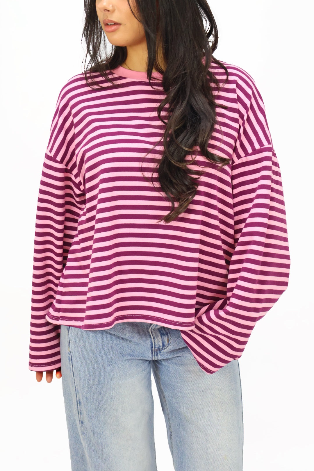 Beau longsleeve - Pink/Purple
