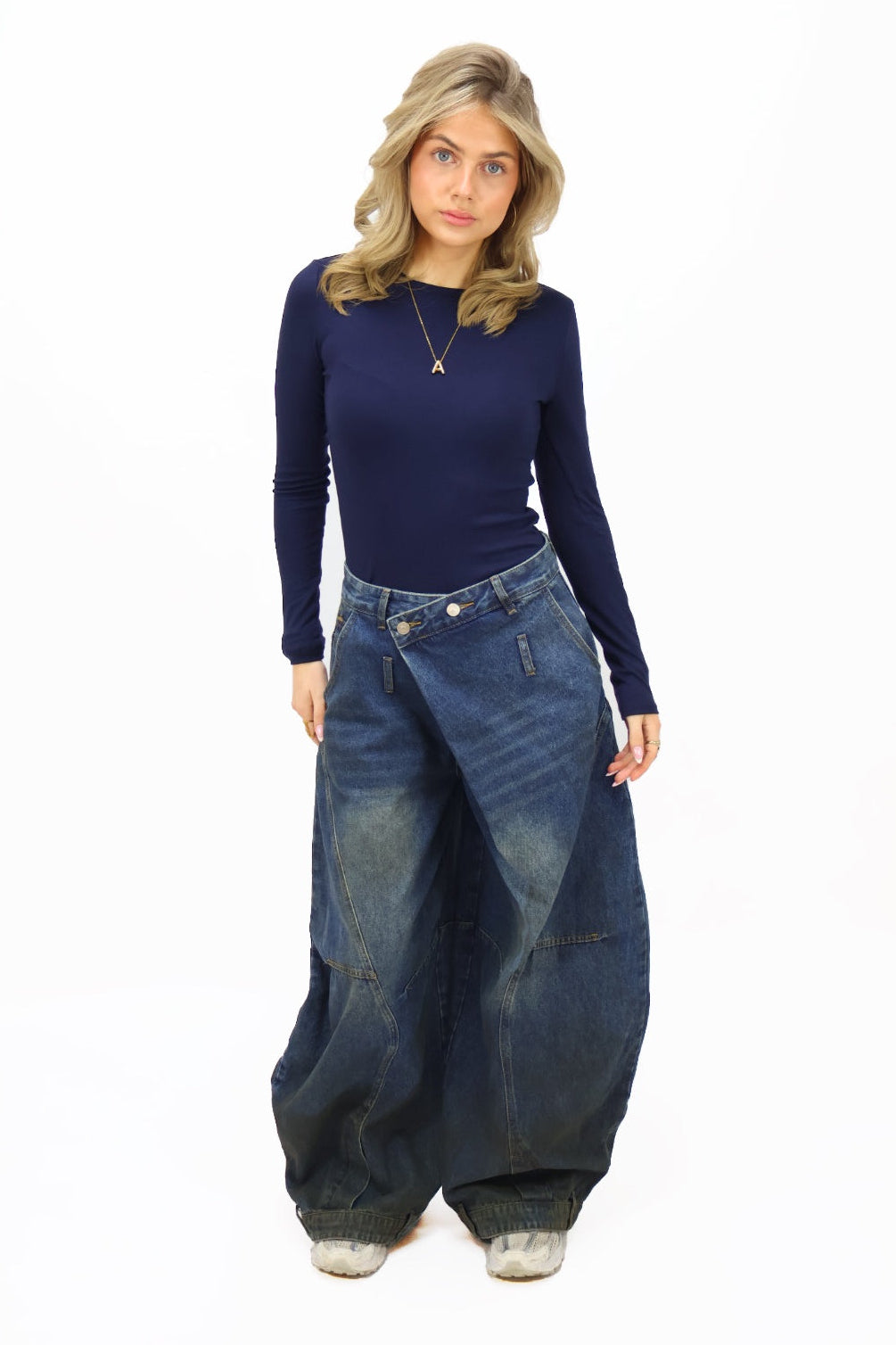 Charlie wide leg jeans - Blue