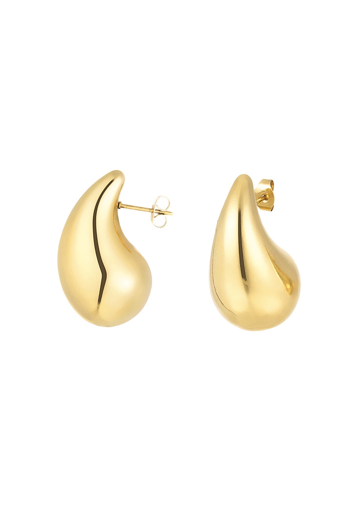 Tear Drop Earring - Gold