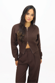Mae Cardigan - Brown