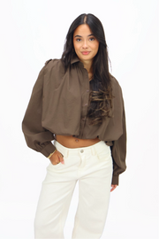 Mees Blouse - Brown