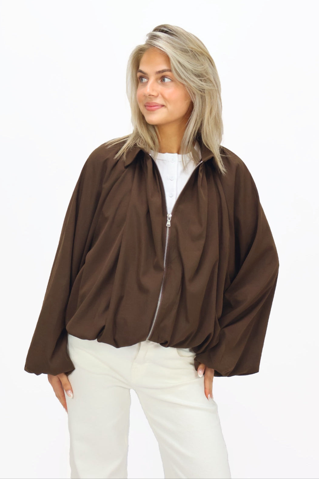 Maud Jacket - Brown | Ambika