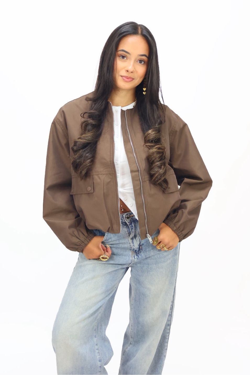Tess Jacket | Ambika - Brown