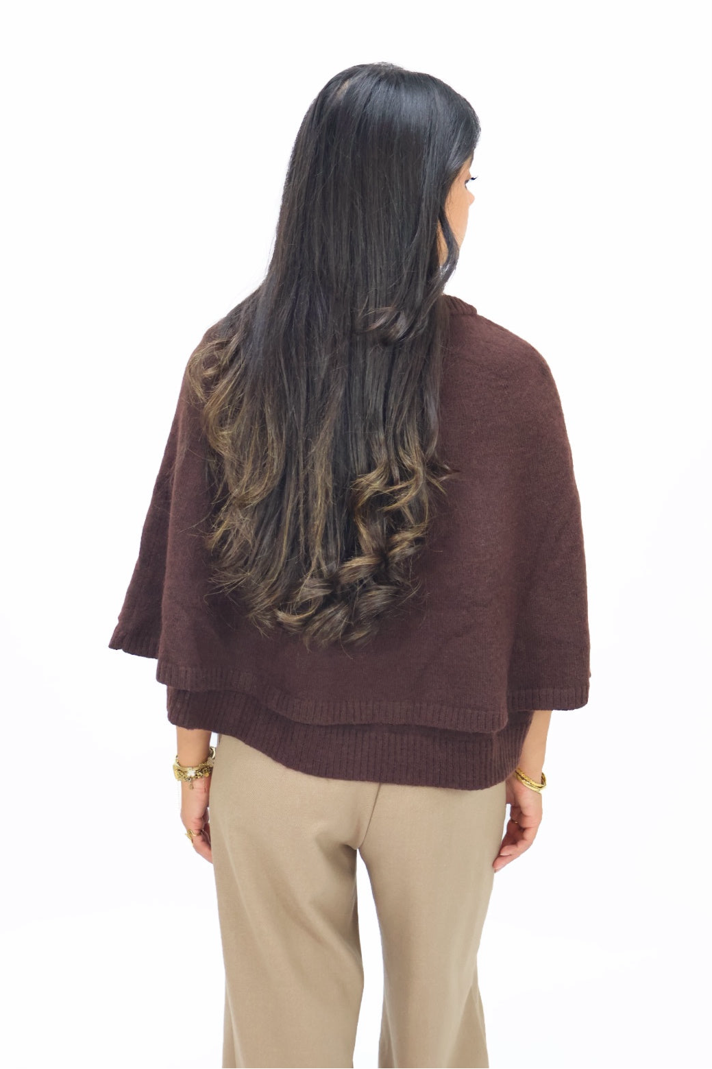 Pleun Knit Cardigan - Brown