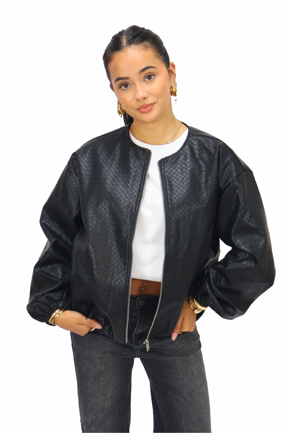Zoe Jacket - Black | Ambika