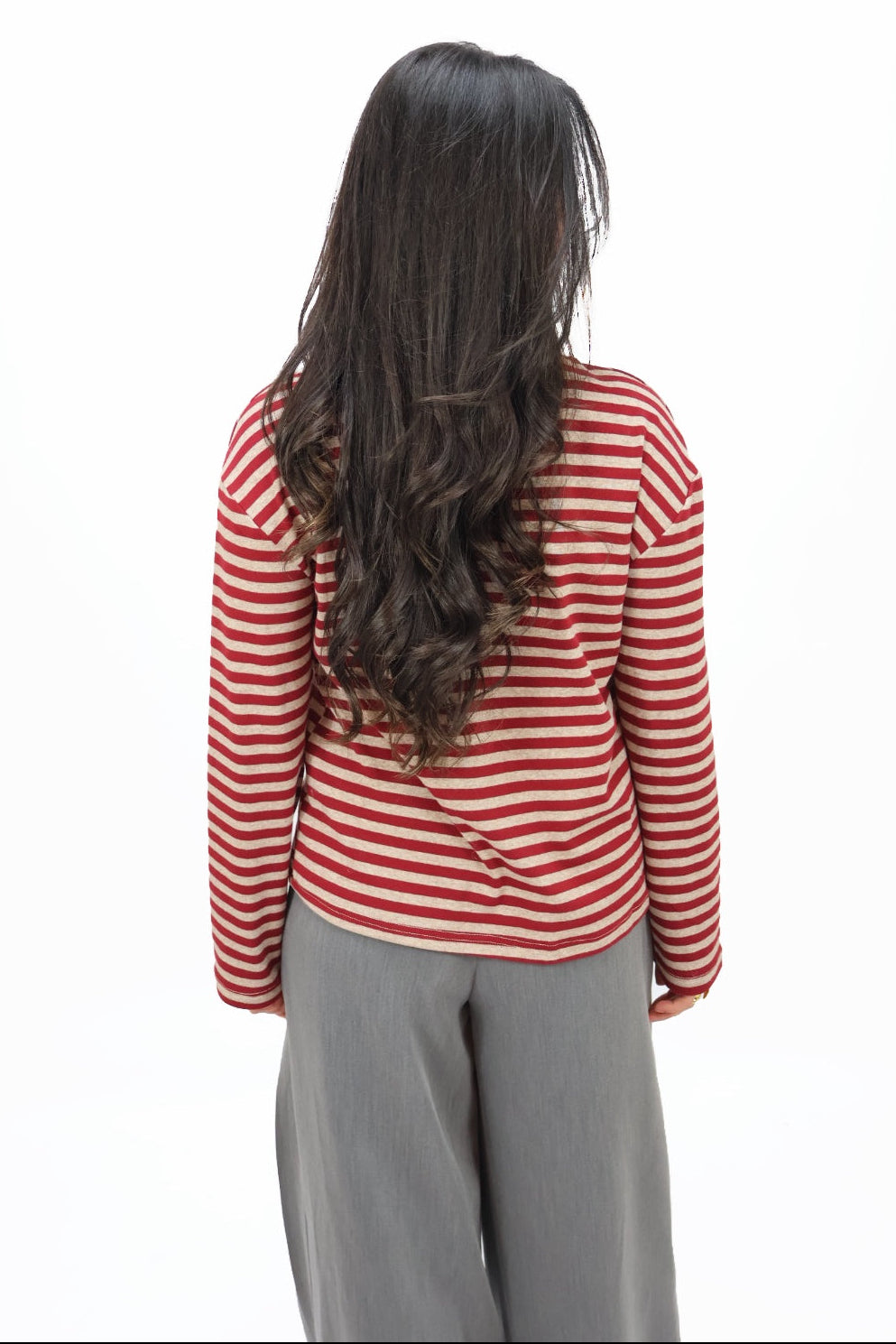 Bonnie longsleeve - Bordeaux