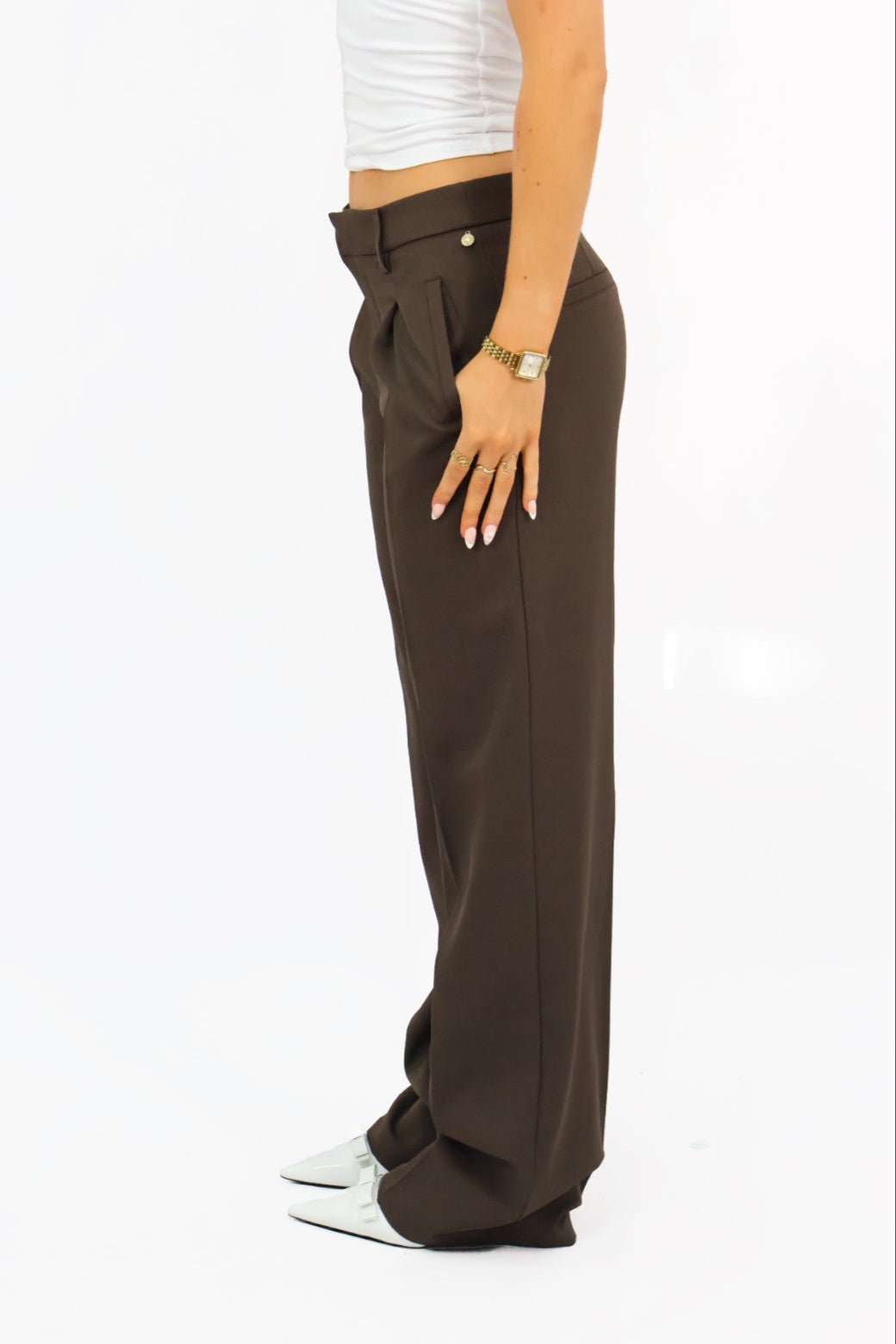 Ambika pantalon - Brown