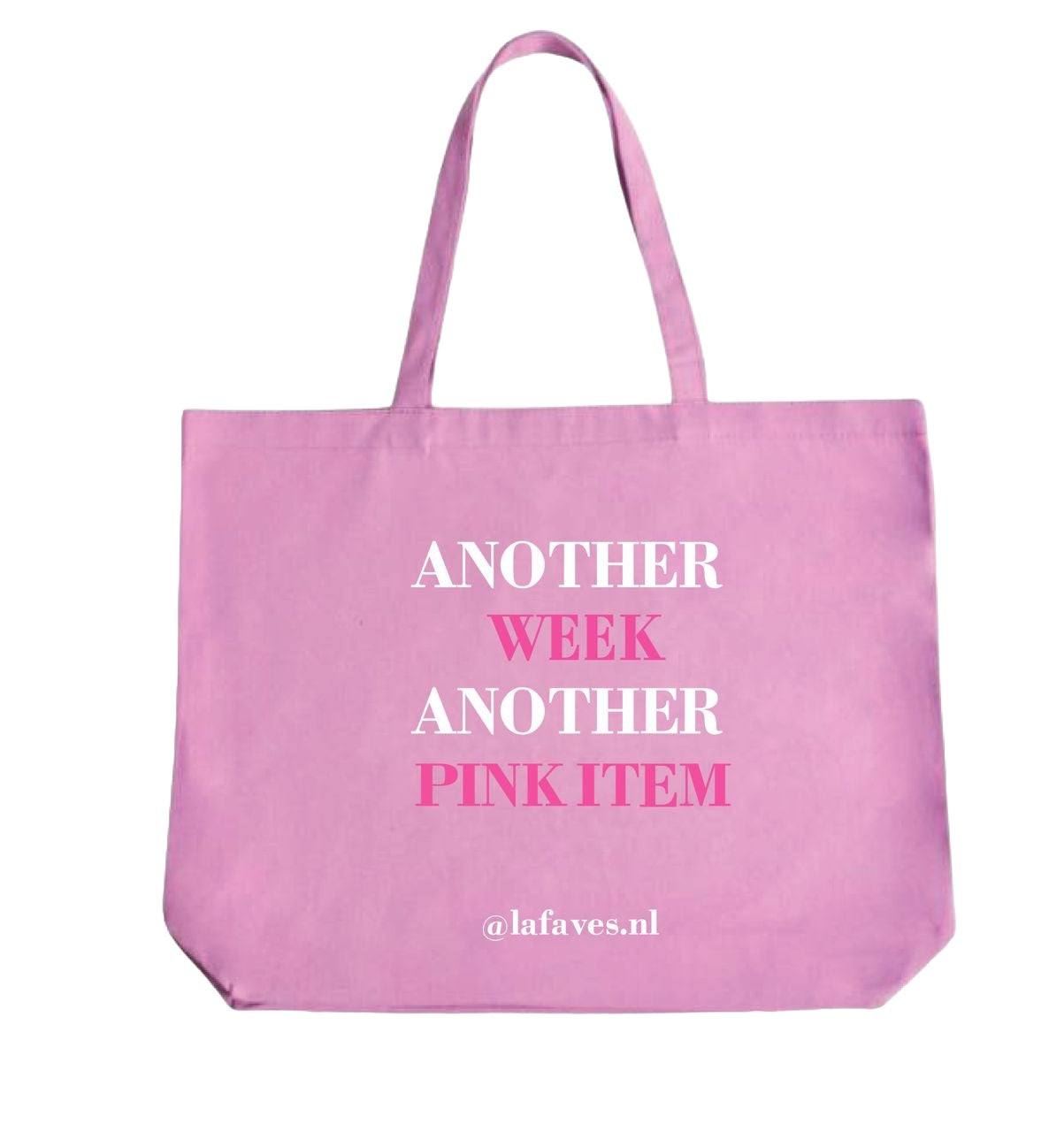 Lafaves Canvas Tas - Pink