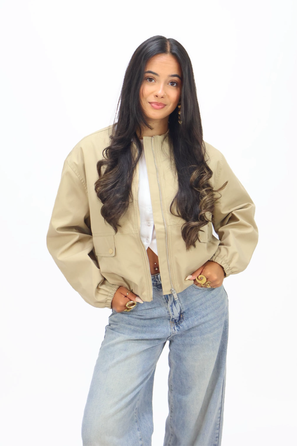 Tess Jacket | Ambika - Sand
