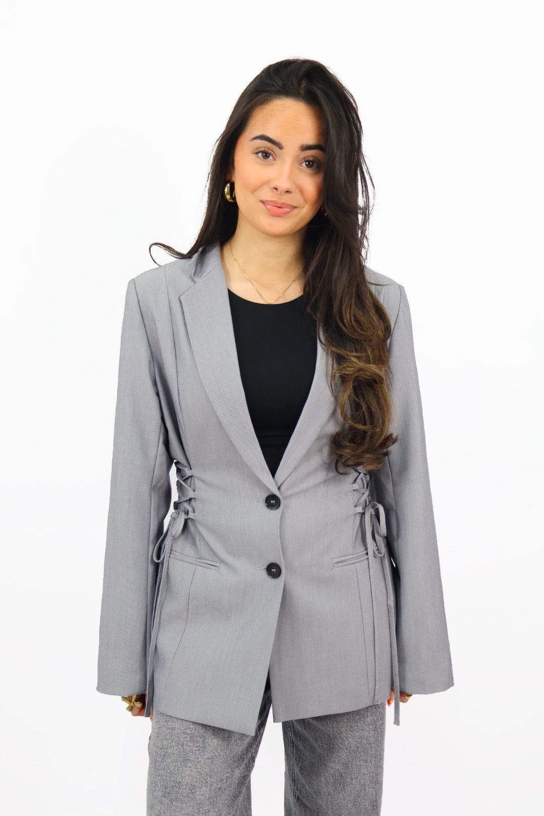 Ivy Blazer - Grey