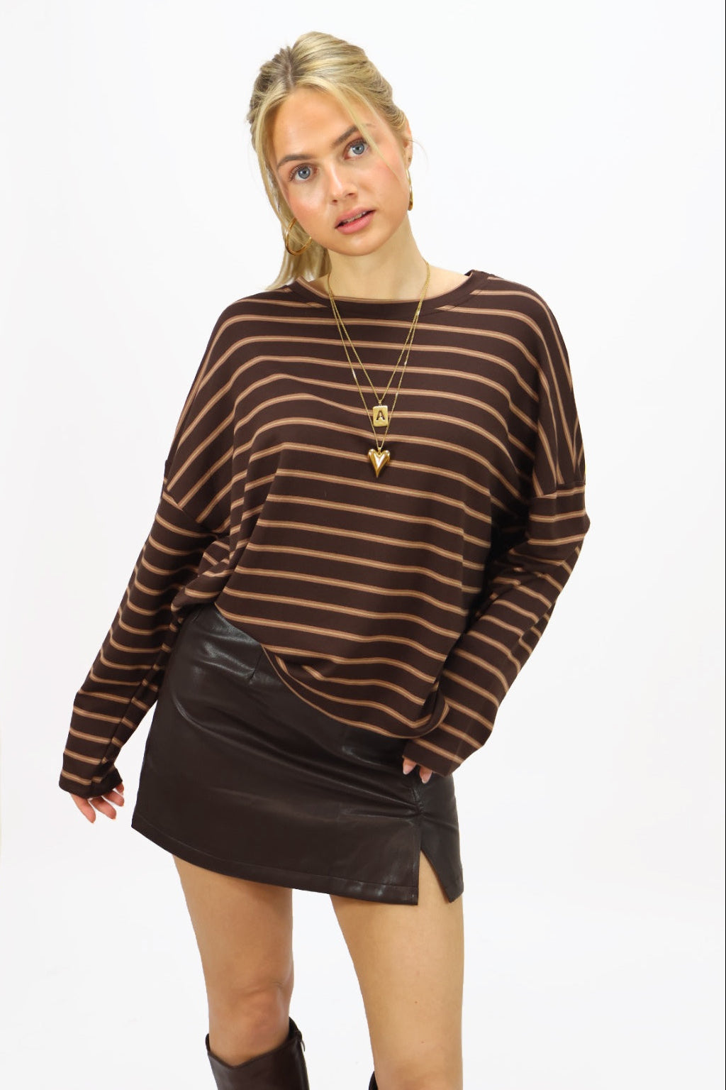 Jade longsleeve - Brown