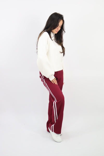 Isa Pantalon - Bordeaux