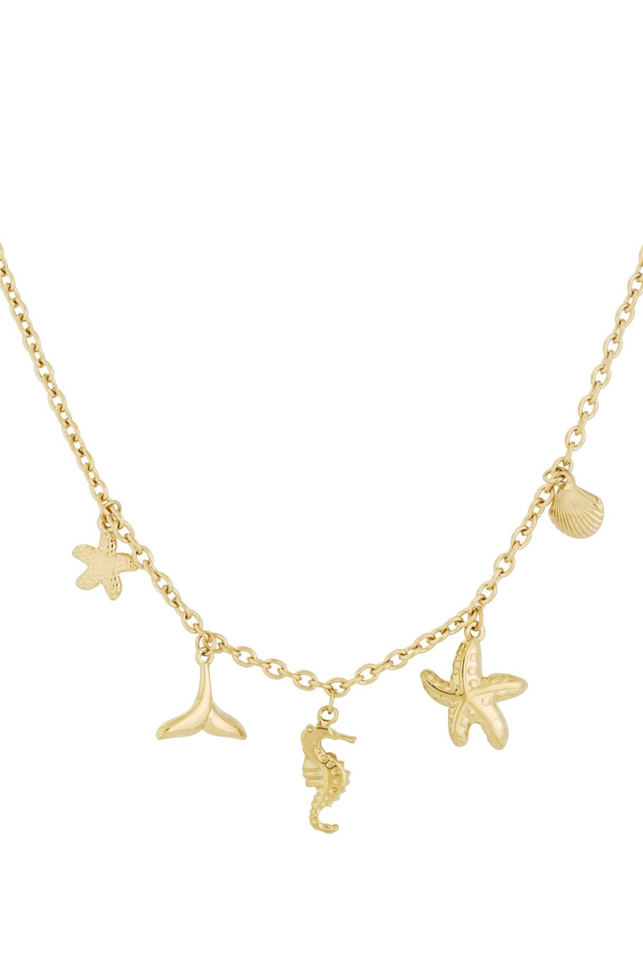 Sea Charm Ketting | Gold