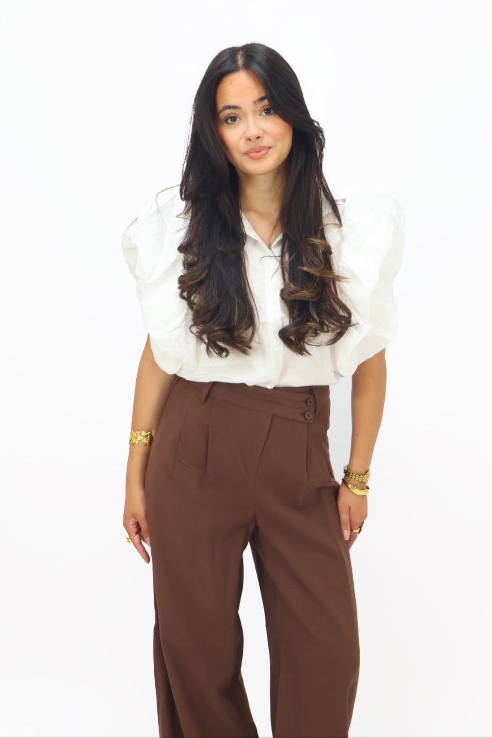 Meg Top - White