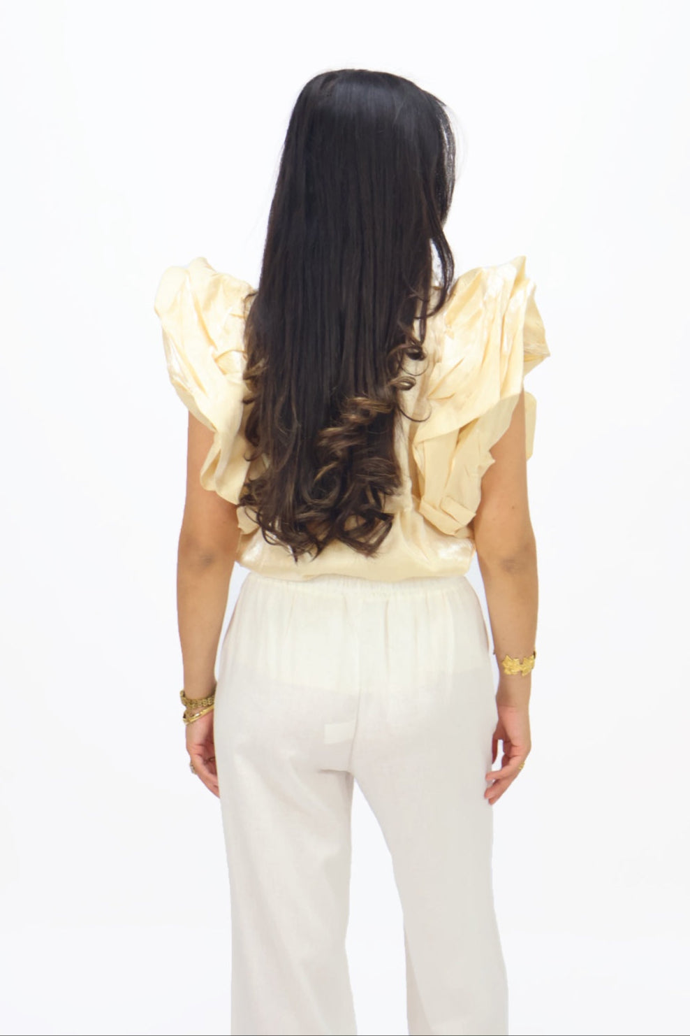 Meg Top - Gold