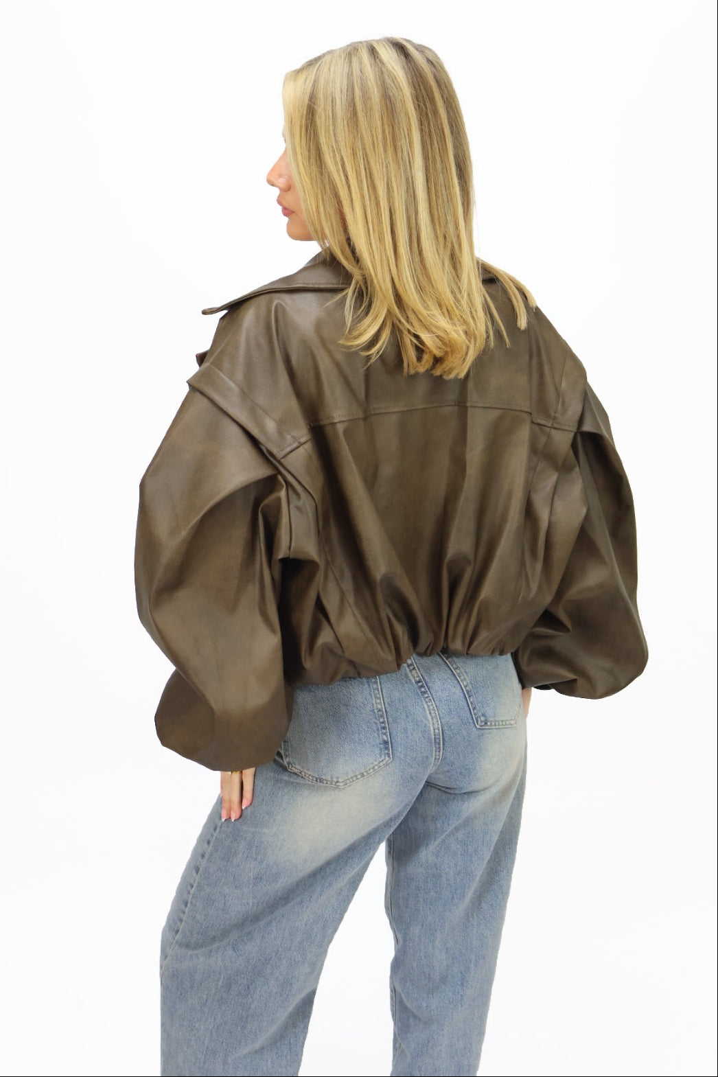 Balloon jacket - Brown