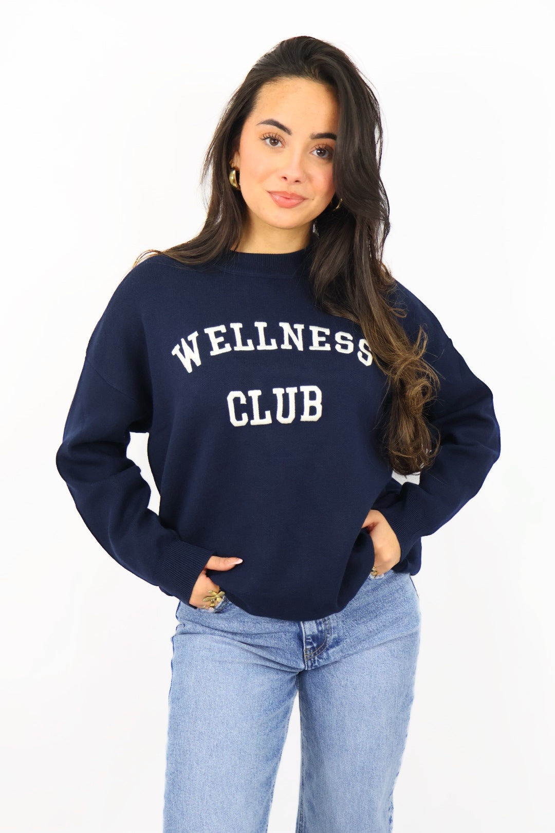 Welness Sweater - Navy