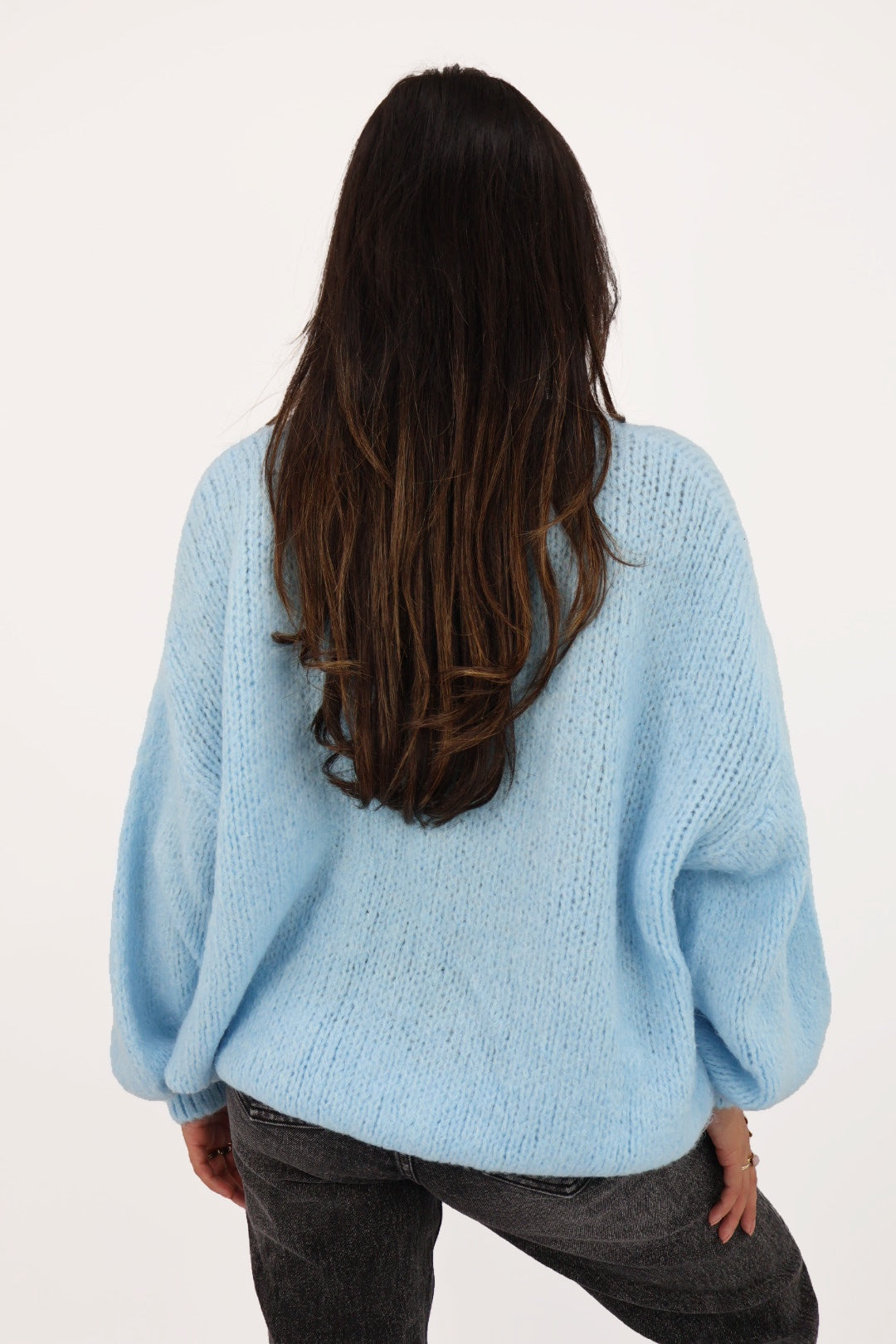 Get Comfy Knit Long - Blue