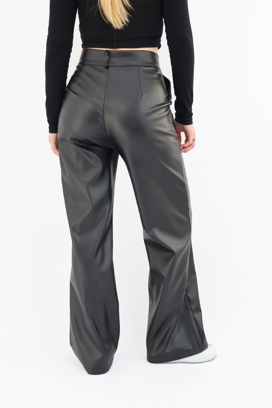 Anna Leather Look Pants