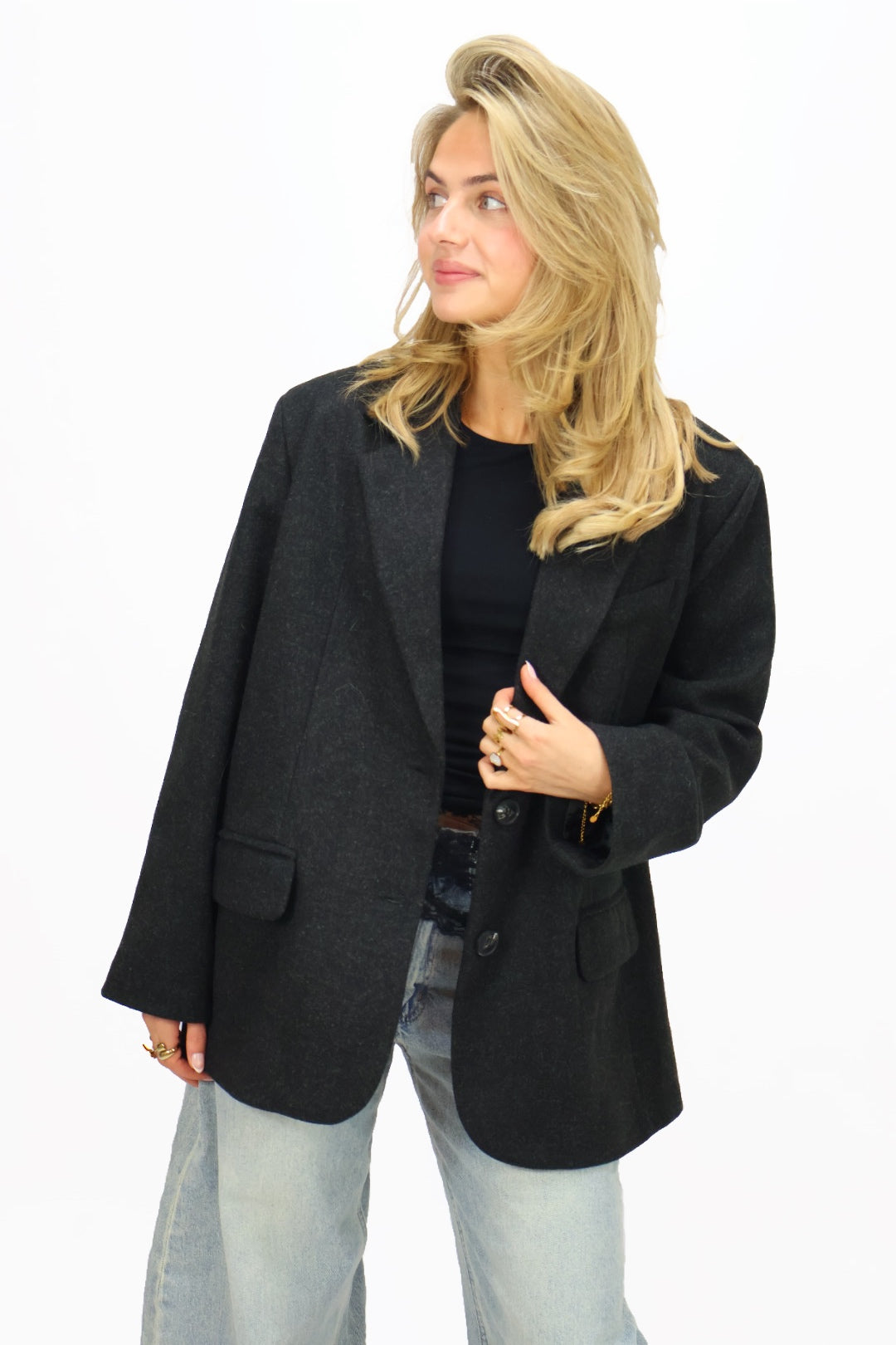 Cassy blazer - Dark grey