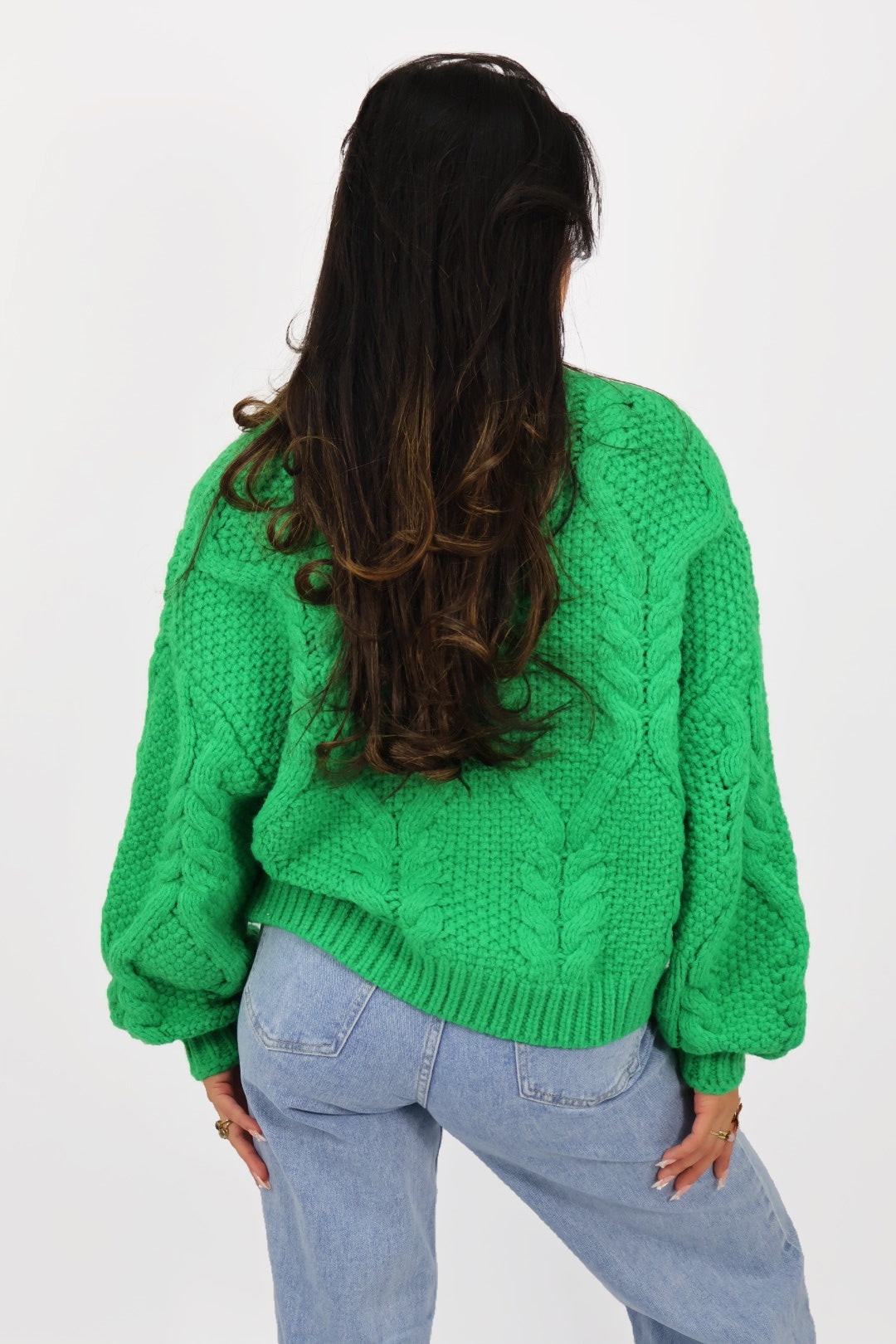 Maeve Knit Sweater - Green