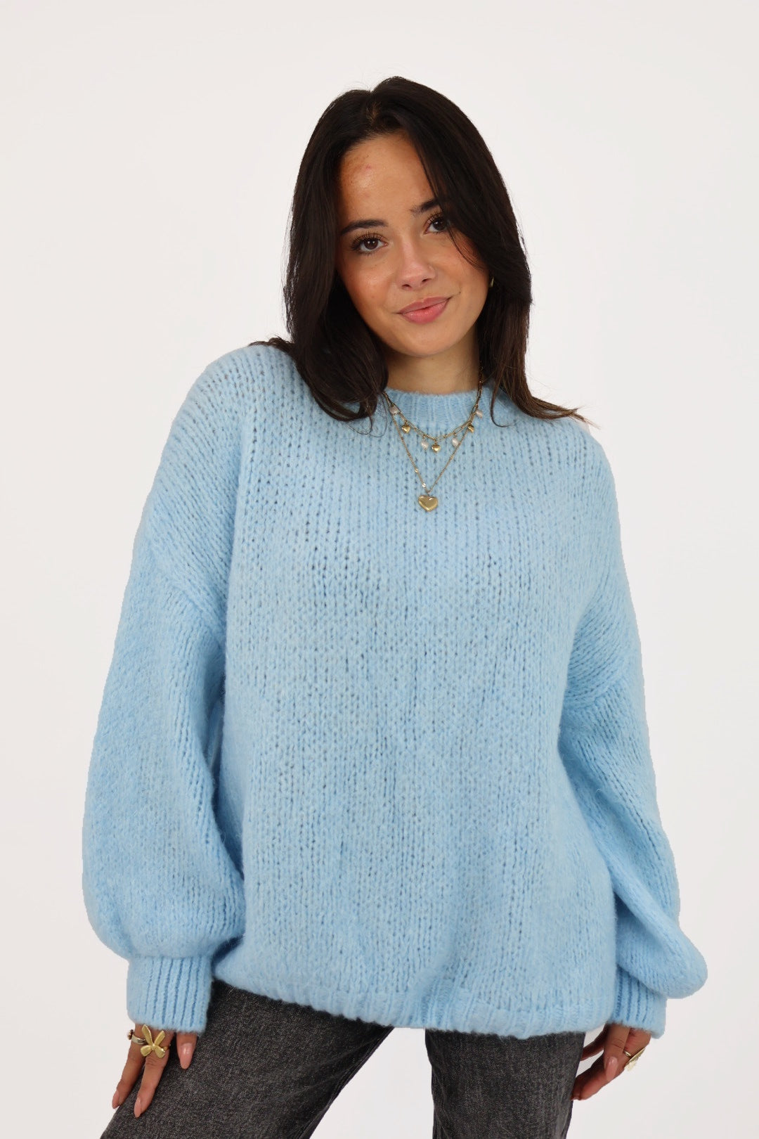 Get Comfy Knit Long - Blue