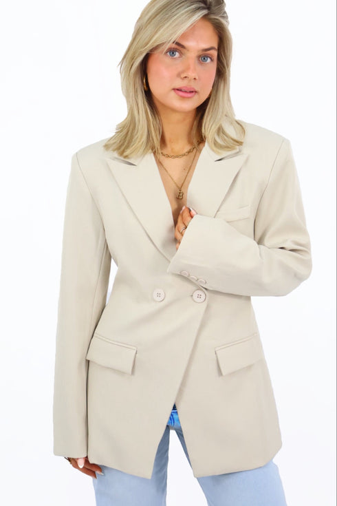 Stacey Ambika Blazer - Beige