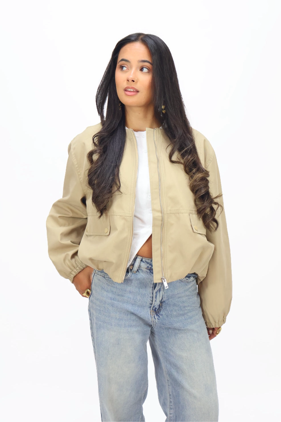 Tess Jacket | Ambika - Sand