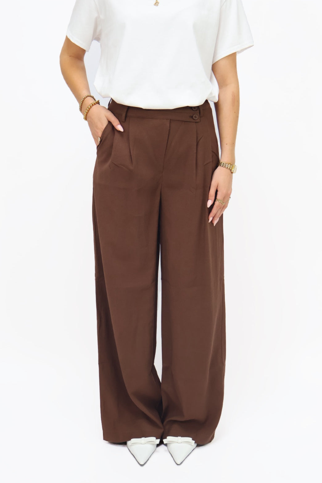 Juul Pantalon - Brown