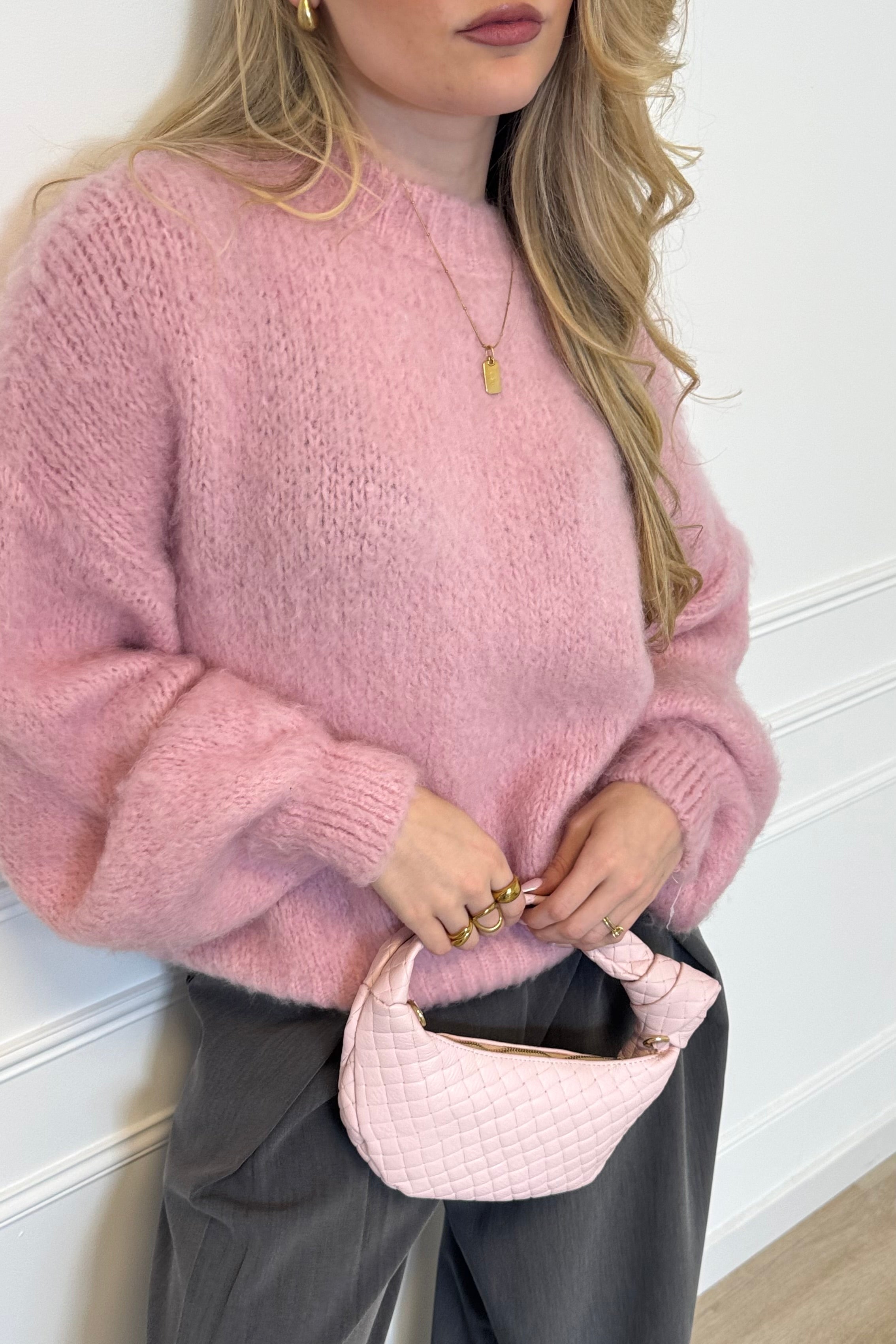 Cozy knit - Pink