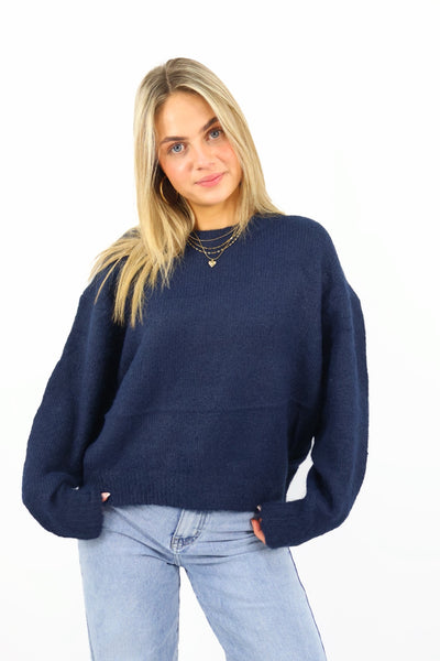 Bobbie Sweater - Navy