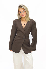 Polly Blazer - Brown